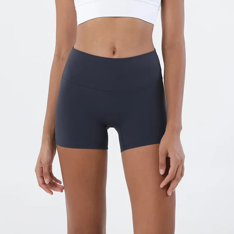High Waisted Workout Shorts Women Super Stretchy Athletic Shorts Buttery Soft Women Fitness Nudity Yoga Biker Shorts