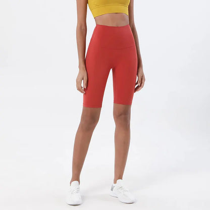Knee Length Yoga Shorts, Nuls
