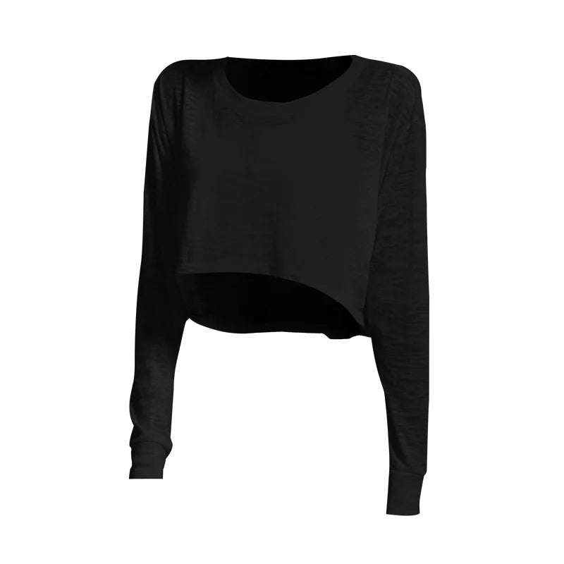Oversized Crop Top, Cloudy Cotton