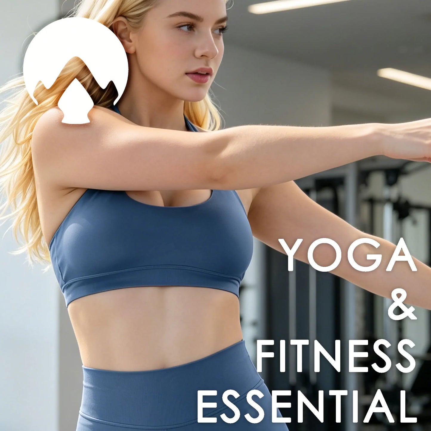Sujetador deportivo halter sin costuras para mujer, con espalda abierta, a prueba de golpes, elástico, top de yoga para gimnasio, correr, fitness y uso diario casual