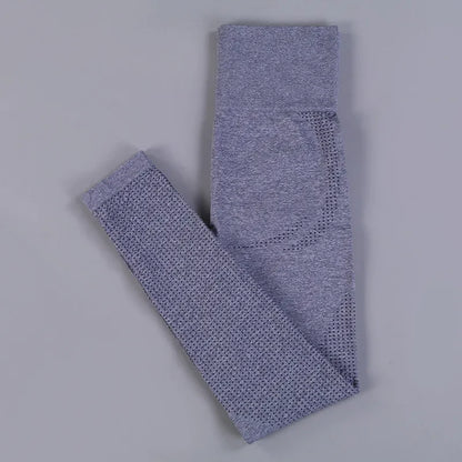 Mallas de yoga de talle alto para mujer, leggings deportivos sin costuras con puntos, mallas push up, ropa deportiva para mujer, pantalones de fitness para yoga