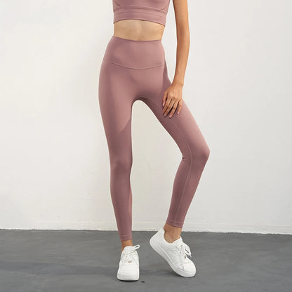 Pantalones de yoga de cintura alta para mujer que levantan los glúteos - Mallas de cadera de melocotón que no se enrollan, leggings finos de verano para control de abdomen para hacer ejercicio