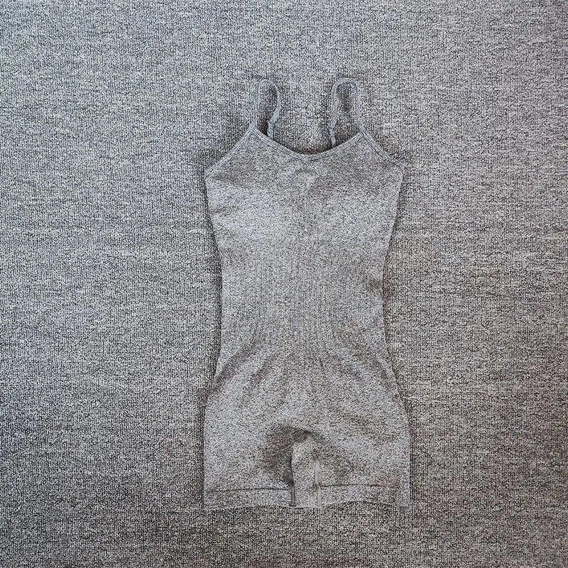 Seamless Fitness Sports Bodysuit: Sexy Peach Butt Lifting, Tummy Control & Chest Enhancing, Sling Shapewear for Yoga, Workout