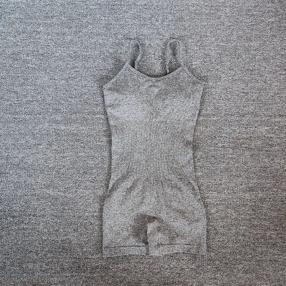 Seamless Fitness Sports Bodysuit: Sexy Peach Butt Lifting, Tummy Control & Chest Enhancing, Sling Shapewear for Yoga, Workout