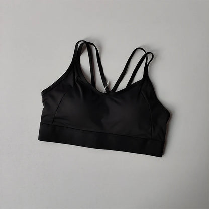 Sujetador deportivo para mujer, top push-up de fitness, fijo con almohadilla, sujetador de yoga, ropa interior, tops deportivos, sujetadores para actividades, chaleco para correr, ropa de gimnasio