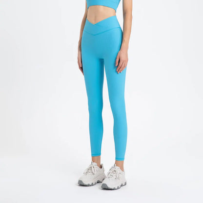 Pantalones de yoga de lycra acanalados para gimnasio, leggings para mujer para fitness, pantalones largos de cintura alta para mujer, mallas push-up de cadera para mujer, ropa de mujer