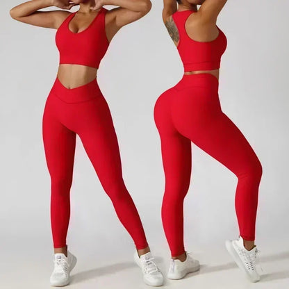 Conjunto Deportivo de Yoga de 3 Piezas, Suave y Transpirable, Traje de Gimnasio de Cintura Alta, Ropa Deportiva para Mujer, Conjunto de Entrenamiento para Mujer, Chándal