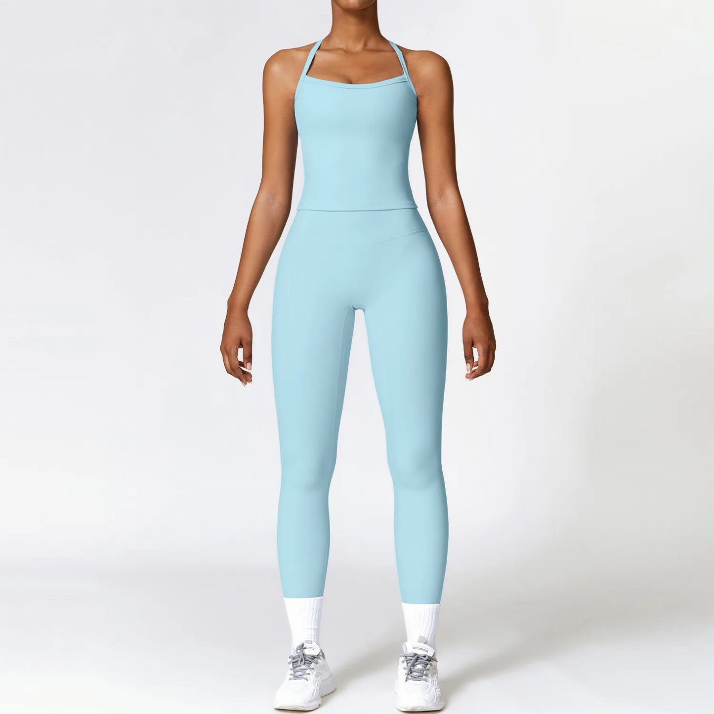 Women's Tight Yoga Tracksuit Workout Activewear 2 Piece Set for Winter Outdoor Running Athletic Sports Suit for Women