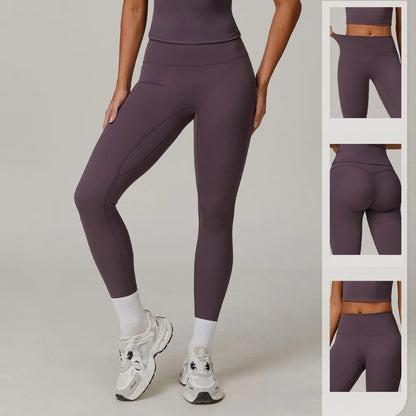 Women's High Waist Fleece Lined Butt Lifting Yoga Pants Running Workout Trousers Outerwear Tight Athletic Leggings for Women
