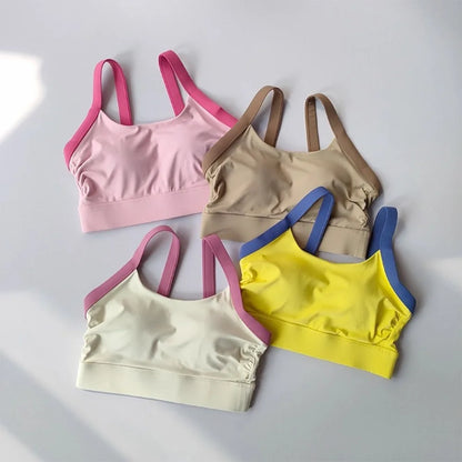 Women's Yoga Suit 2pcs Gym Workout Set Sport Clothing for Women Activewear, Training Exercise Outfit Two-Piece Tracksuit Fitness