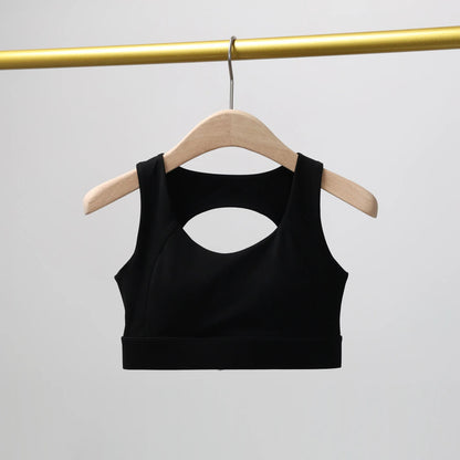 2025 Women's Racerback Sports Bra Tank, Breathable Moisture-Wicking Yoga Vest, Shockproof Support for Running, Pilates & Fitness