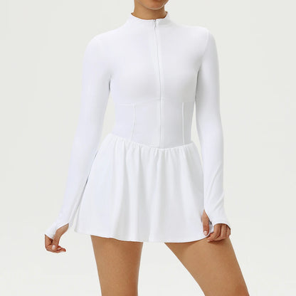 Mono de yoga para mujer de manga larga, con push-up, cintura alta, para gimnasio, correr, fitness, ropa deportiva para entrenamiento femenino