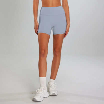 Conjunto de sujetador deportivo y leggings de yoga de cintura alta para exteriores - Pantalones cortos de gimnasio de control de abdomen para mujer, ropa de entrenamiento, fitness, correr