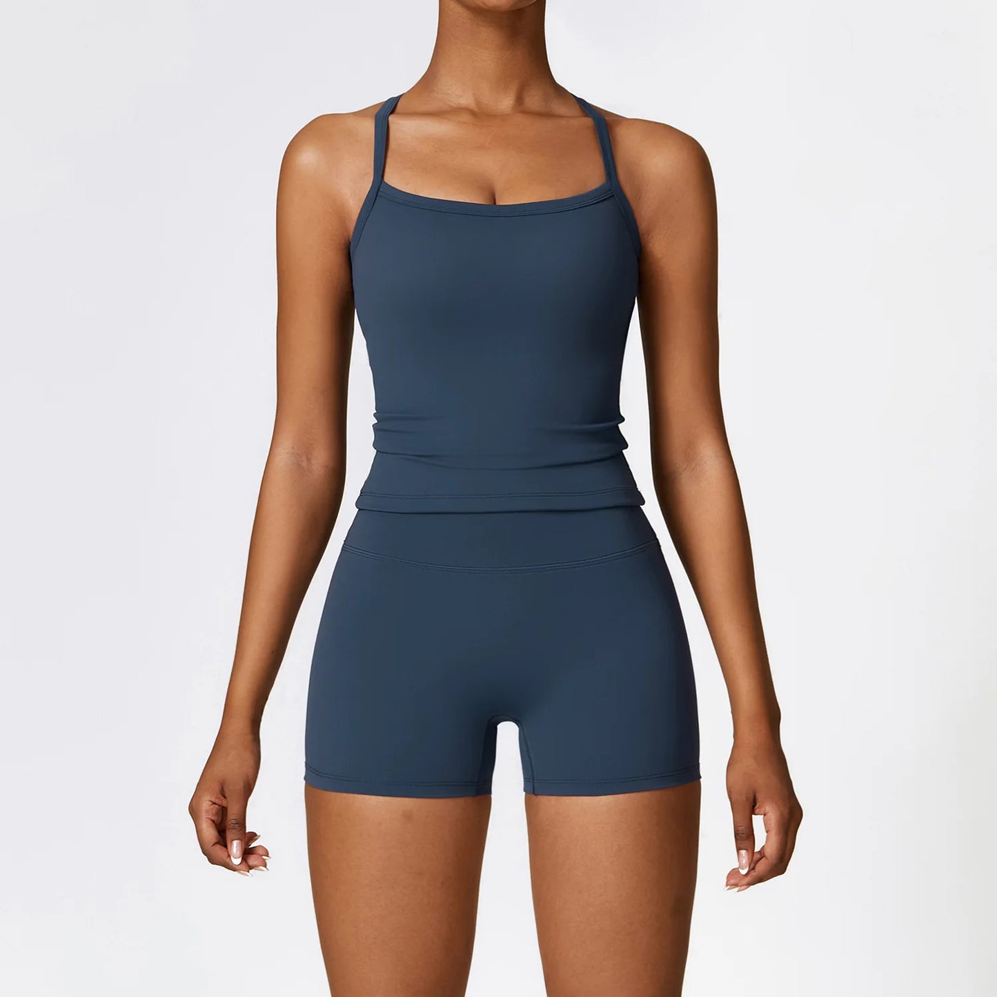 Women's Tight Yoga Tracksuit Workout Activewear 2 Piece Set for Winter Outdoor Running Athletic Sports Suit for Women
