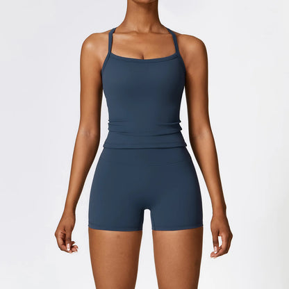 Women's Tight Yoga Tracksuit Workout Activewear 2 Piece Set for Winter Outdoor Running Athletic Sports Suit for Women