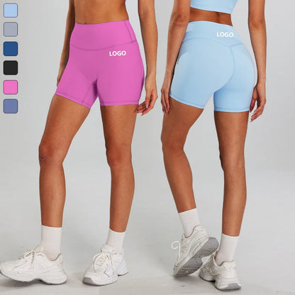 Conjunto de sujetador deportivo y leggings de yoga de cintura alta para exteriores - Pantalones cortos de gimnasio de control de abdomen para mujer, ropa de entrenamiento, fitness, correr