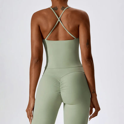 Sujetador deportivo para mujer, top push-up, fitness, sujetador de yoga, ropa interior, tops deportivos para mujer, chaleco transpirable para correr, ropa de gimnasio