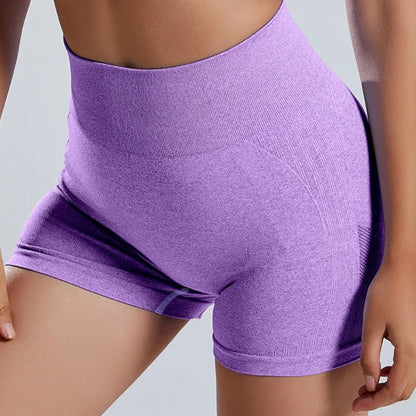 Conjunto de entrenamiento de yoga de 2 piezas para mujer, sujetador deportivo de alto impacto y pantalones cortos de cintura alta con control de abdomen para gimnasio, correr Verano 2025