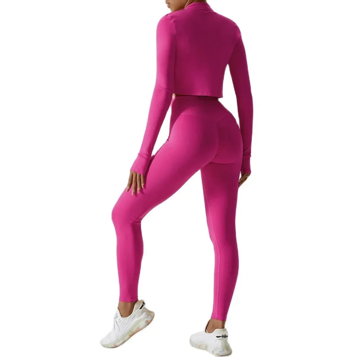 Conjunto de 3 piezas de ropa deportiva para mujer: Top de yoga, chaqueta, pantalones, leggings, sujetador deportivo, shorts ajustados, ropa de gimnasio, trajes de fitness