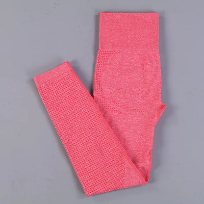 Mallas de yoga de talle alto para mujer, leggings deportivos sin costuras con puntos, mallas push up, ropa deportiva para mujer, pantalones de fitness para yoga