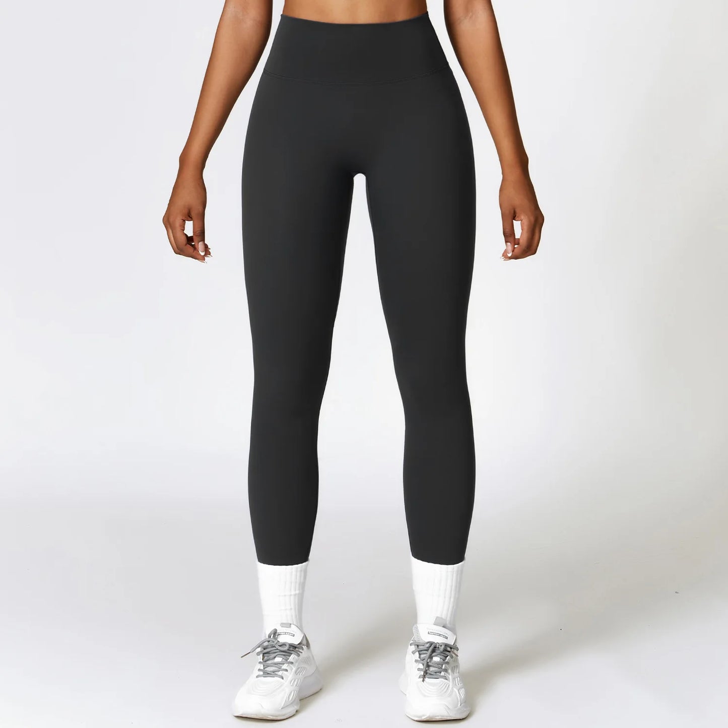 Women's High Waist Fleece Lined Butt Lifting Yoga Pants Running Workout Trousers Outerwear Tight Athletic Leggings for Women