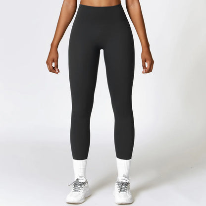 Women's High Waist Fleece Lined Butt Lifting Yoga Pants Running Workout Trousers Outerwear Tight Athletic Leggings for Women