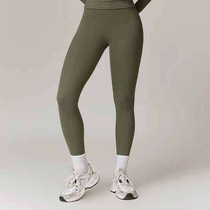 Women's High Waist Fleece Lined Butt Lifting Yoga Pants Running Workout Trousers Outerwear Tight Athletic Leggings for Women