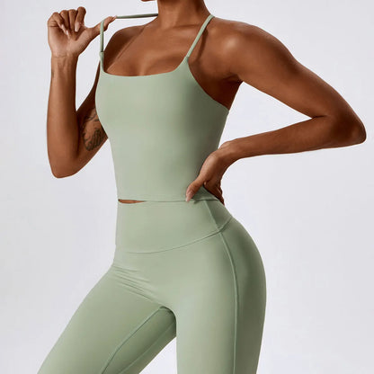 Sujetador deportivo para mujer, top push-up, fitness, sujetador de yoga, ropa interior, tops deportivos para mujer, chaleco transpirable para correr, ropa de gimnasio