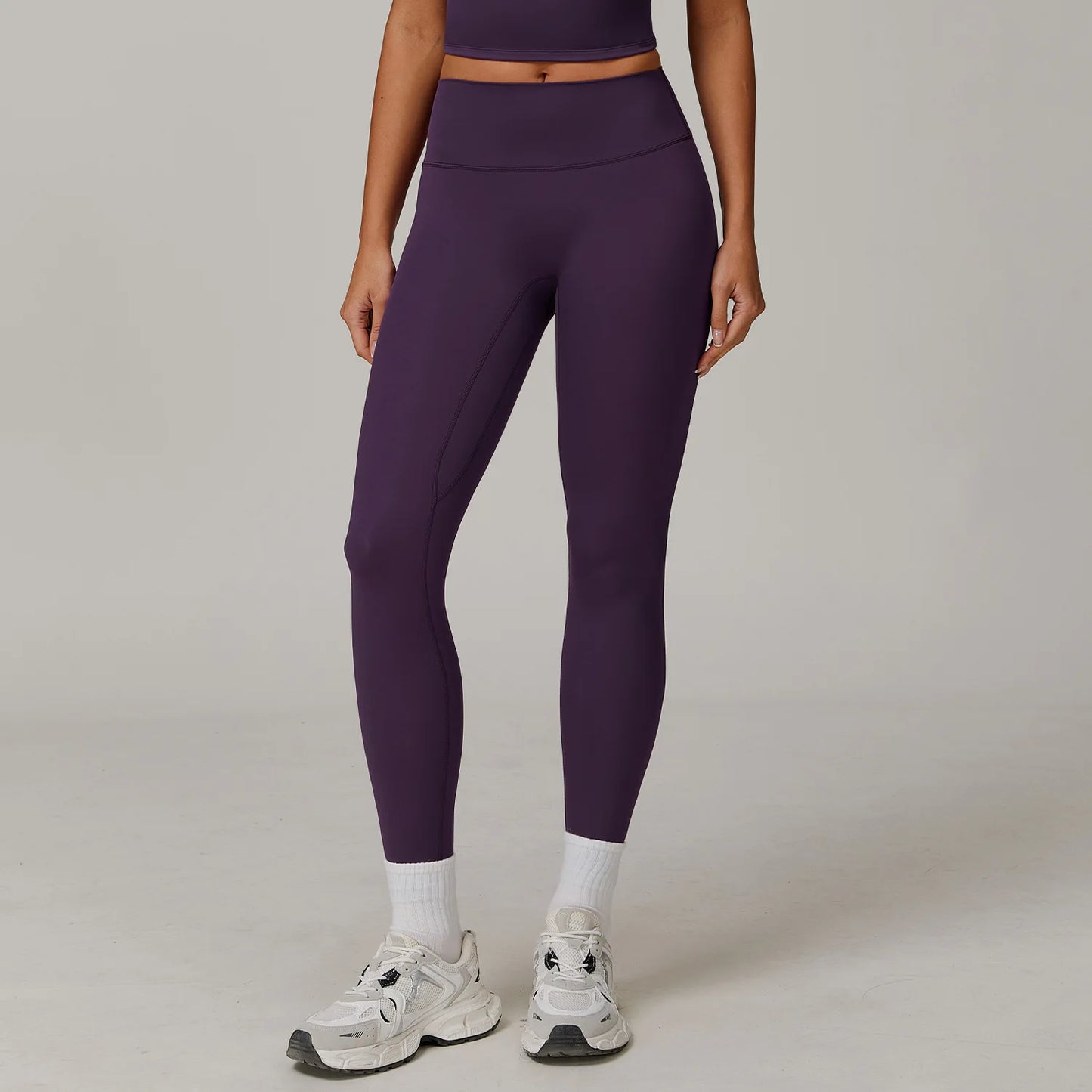 Women's High Waist Fleece Lined Butt Lifting Yoga Pants Running Workout Trousers Outerwear Tight Athletic Leggings for Women