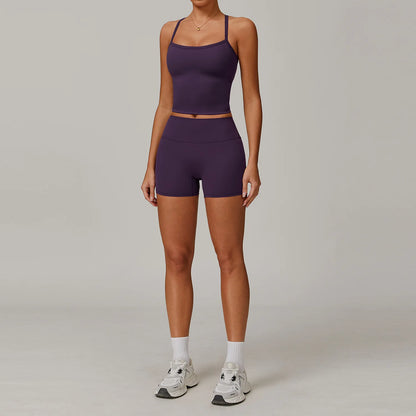 Women's Tight Yoga Tracksuit Workout Activewear 2 Piece Set for Winter Outdoor Running Athletic Sports Suit for Women