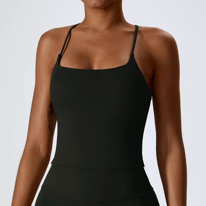 Sujetador deportivo para mujer, top push-up, fitness, sujetador de yoga, ropa interior, tops deportivos para mujer, chaleco transpirable para correr, ropa de gimnasio