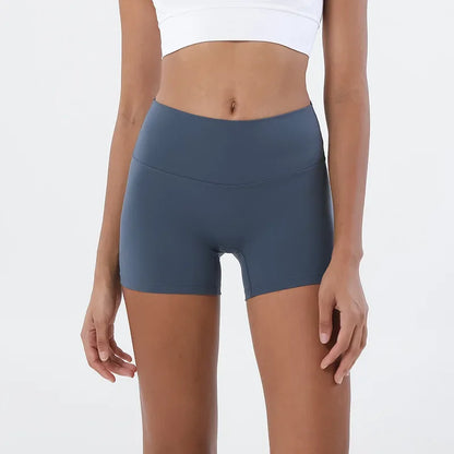 Pantalones Cortos de Entrenamiento de Cintura Alta para Mujer, Deportivos Súper Elásticos, Suaves como la Mantequilla, para Fitness, Yoga, Tipo Biker