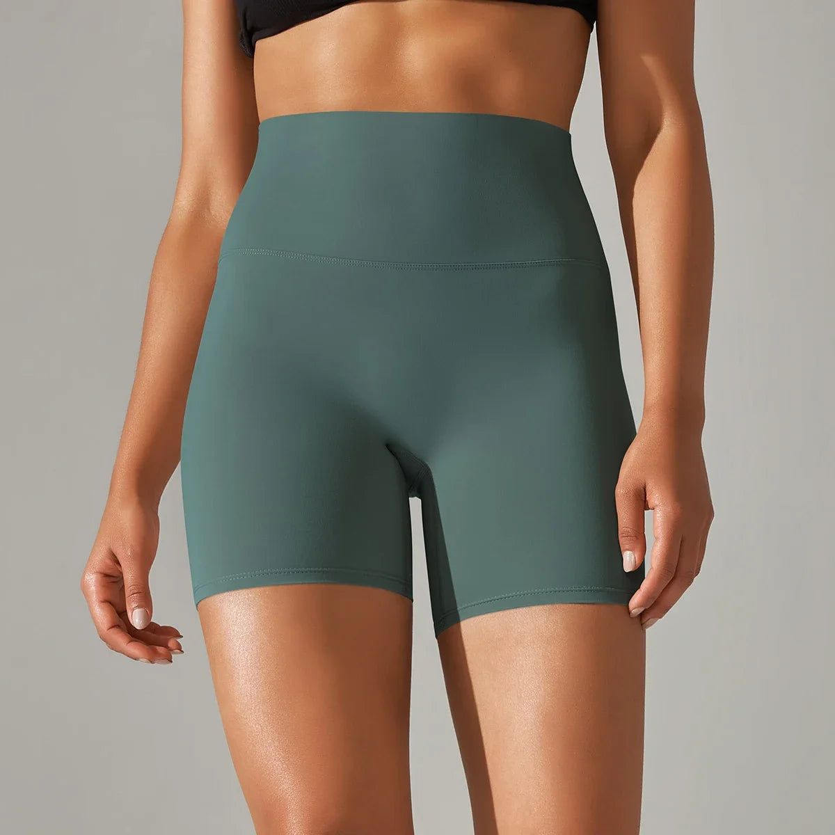 Mallas de yoga para mujer, shorts de ciclismo y fitness, transpirables, leggings deportivos de cintura alta, pantalones de gimnasio para verano