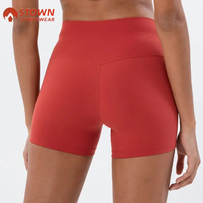 Pantalones Cortos de Entrenamiento de Cintura Alta para Mujer, Deportivos Súper Elásticos, Suaves como la Mantequilla, para Fitness, Yoga, Tipo Biker