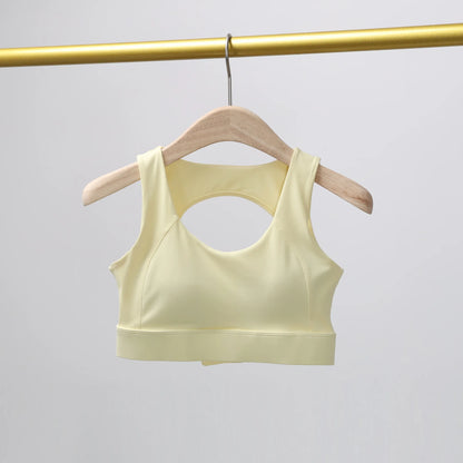 2025 Women's Racerback Sports Bra Tank, Breathable Moisture-Wicking Yoga Vest, Shockproof Support for Running, Pilates & Fitness
