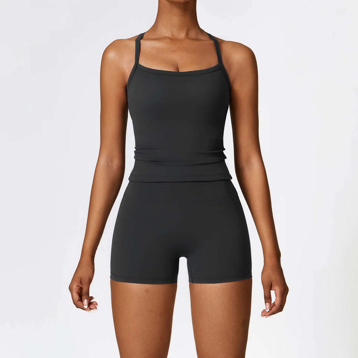 Women's Tight Yoga Tracksuit Workout Activewear 2 Piece Set for Winter Outdoor Running Athletic Sports Suit for Women