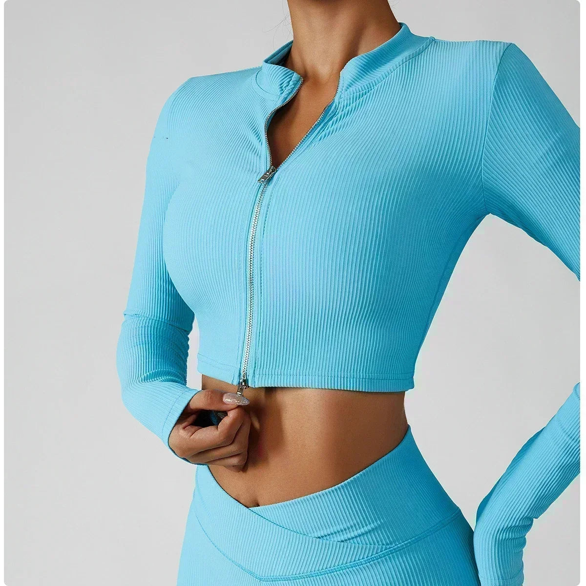 Conjunto Deportivo de Yoga de 3 Piezas, Suave y Transpirable, Traje de Gimnasio de Cintura Alta, Ropa Deportiva para Mujer, Conjunto de Entrenamiento para Mujer, Chándal