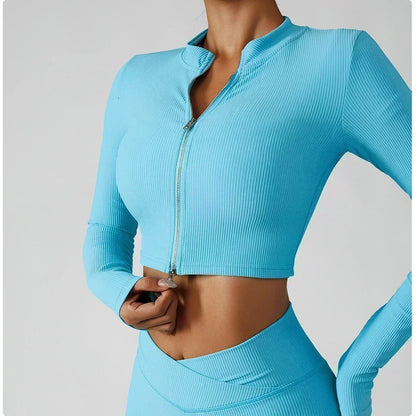 Conjunto Deportivo de Yoga de 3 Piezas, Suave y Transpirable, Traje de Gimnasio de Cintura Alta, Ropa Deportiva para Mujer, Conjunto de Entrenamiento para Mujer, Chándal