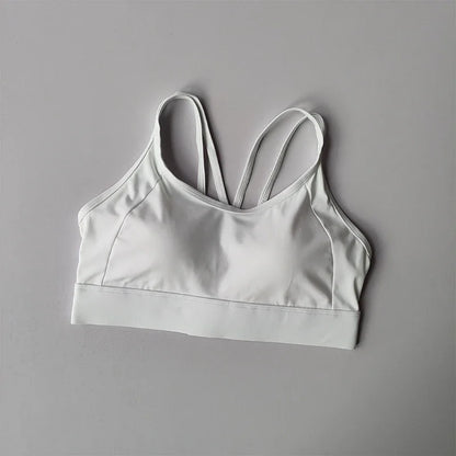 Sujetador deportivo para mujer, top push-up de fitness, fijo con almohadilla, sujetador de yoga, ropa interior, tops deportivos, sujetadores para actividades, chaleco para correr, ropa de gimnasio