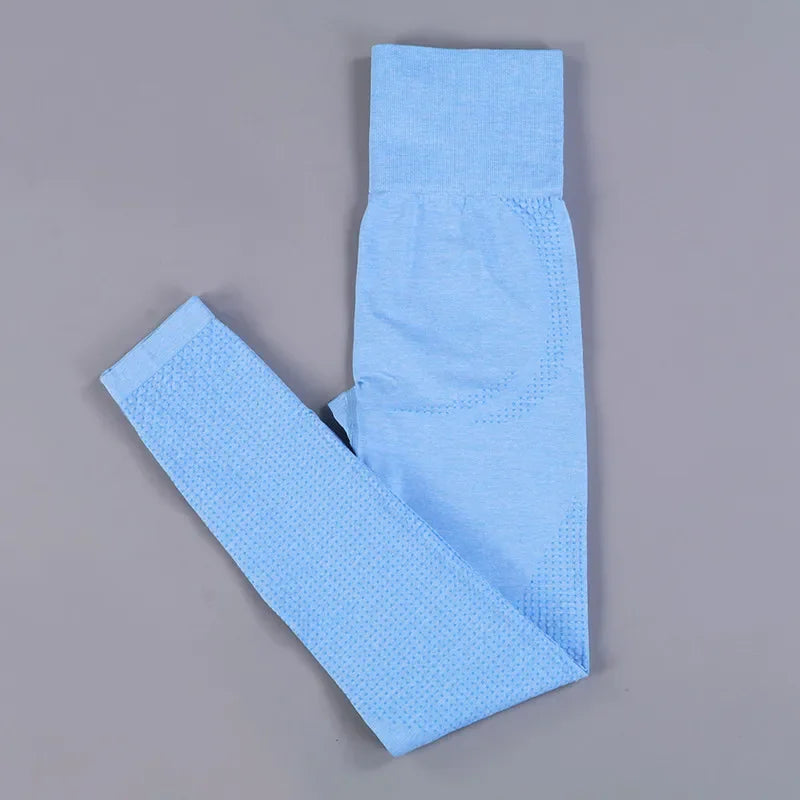 Mallas de yoga de talle alto para mujer, leggings deportivos sin costuras con puntos, mallas push up, ropa deportiva para mujer, pantalones de fitness para yoga