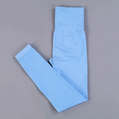 Mallas de yoga de talle alto para mujer, leggings deportivos sin costuras con puntos, mallas push up, ropa deportiva para mujer, pantalones de fitness para yoga