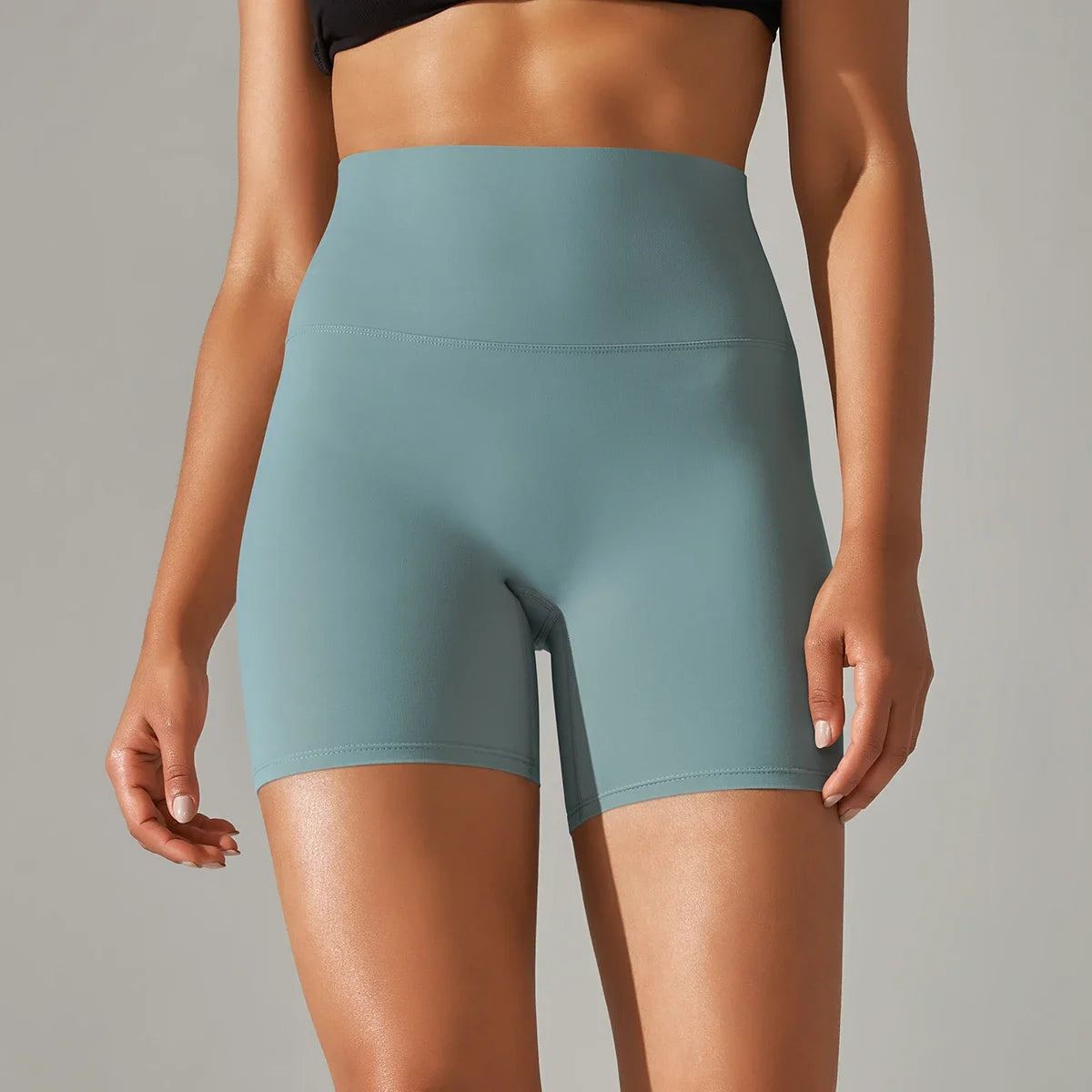 Mallas de yoga para mujer, shorts de ciclismo y fitness, transpirables, leggings deportivos de cintura alta, pantalones de gimnasio para verano