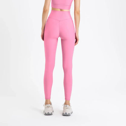 Pantalones de yoga de lycra acanalados para gimnasio, leggings para mujer para fitness, pantalones largos de cintura alta para mujer, mallas push-up de cadera para mujer, ropa de mujer