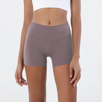Pantalones Cortos de Entrenamiento de Cintura Alta para Mujer, Deportivos Súper Elásticos, Suaves como la Mantequilla, para Fitness, Yoga, Tipo Biker