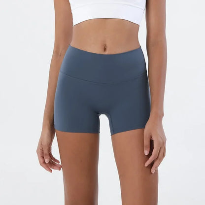 Pantalones Cortos de Entrenamiento de Cintura Alta para Mujer, Deportivos Súper Elásticos, Suaves como la Mantequilla, para Fitness, Yoga, Tipo Biker