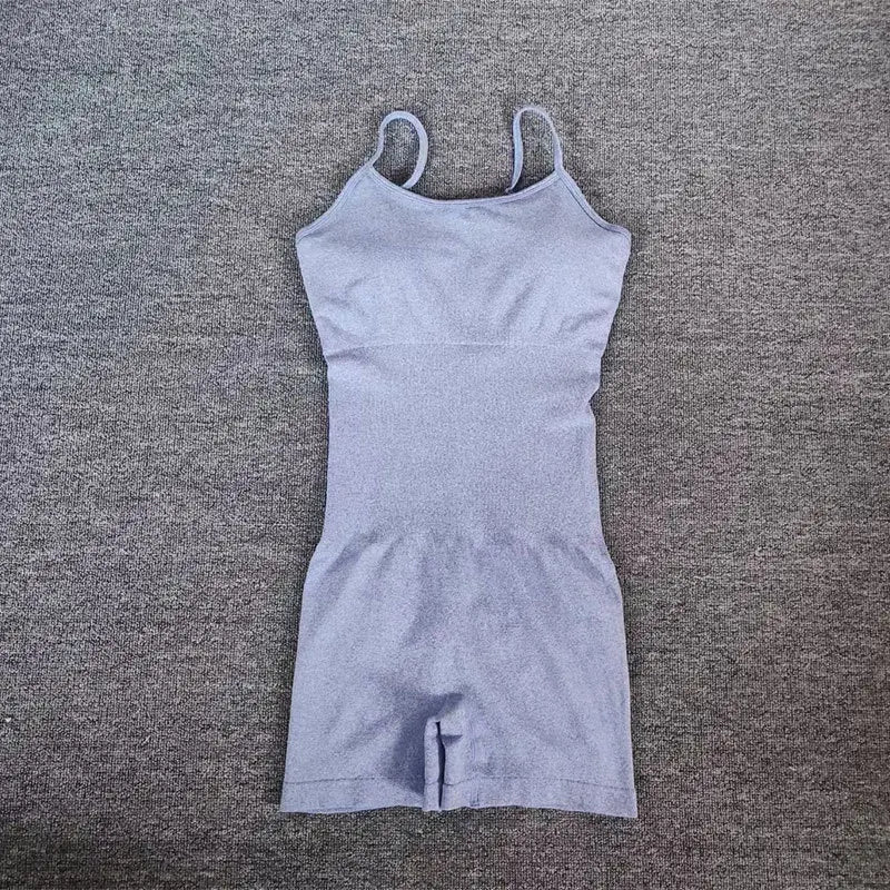Seamless Fitness Sports Bodysuit: Sexy Peach Butt Lifting, Tummy Control & Chest Enhancing, Sling Shapewear for Yoga, Workout
