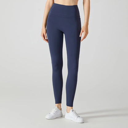 Mallas de yoga de forro polar Stown Sportswear con bolsillos laterales, alta elasticidad, leggings de gimnasio de invierno 2022, deportivos para mujer, fitness, push up