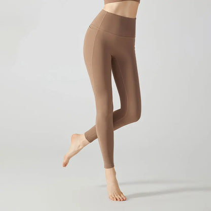 Mallas de yoga de forro polar Stown Sportswear con bolsillos laterales, alta elasticidad, leggings de gimnasio de invierno 2022, deportivos para mujer, fitness, push up