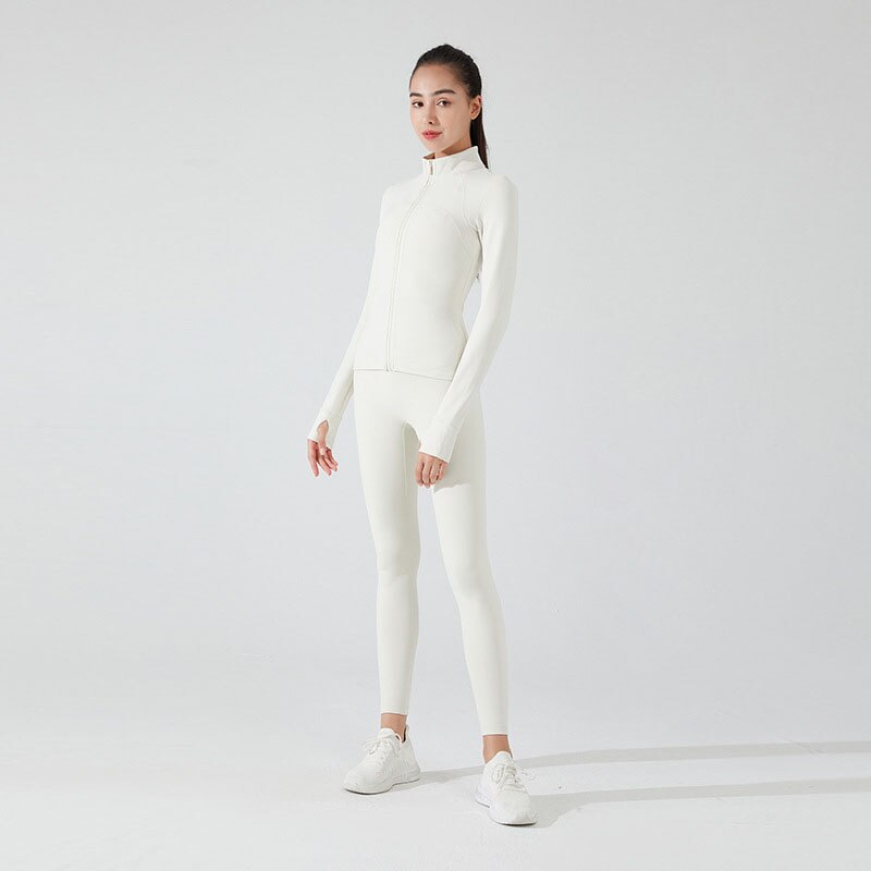 Conjuntos deportivos Stown Sportswear para mujer, conjunto de fitness push up para mujer, chaqueta polar y leggings, traje de yoga de dos piezas para deportes